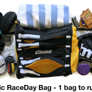 RaceDay Bag Contents