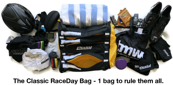 RaceDay Bag Contents